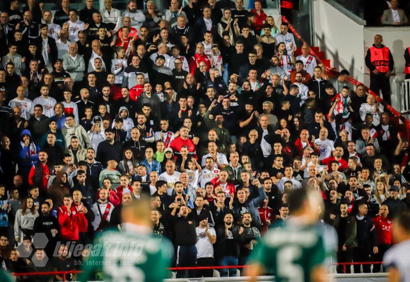 FOTO | Legia slavila u Mostaru, VAR razbjesnio domaće 
